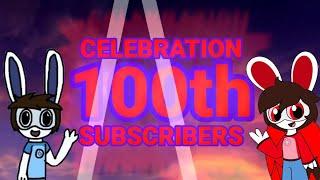 Celebration 100th Subscribers Spawny The Rabbids Fan 2017