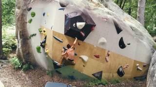 Michel Ange ( 7c ) Fontainebleau - [Outside-in #1]