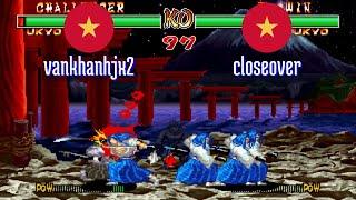 FT5 @samsho2: vankhanhjx2 (VN) vs closeover (VN) [Samurai Shodown II Fightcade] Dec 10