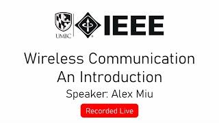 Wireless Communication An Introduction