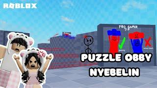 APAKAH KITA BISA TAMATIN PUZZLE OBBY INI? | TEAMWORK CARRY PUZZLE ROBLOX