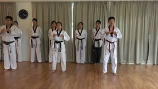 Chee Xueli TM 3rd Dan and Chee Xueyi TM 3rd Poom Grading