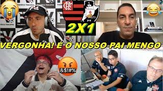 REAÇÕES VASCAÍNAS NA ELIMINAÇÃO PRO FLAMENGO! REACT FLAMENGO 2X1 VASCO