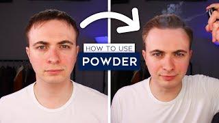 How To Use Hair Powder (Men) | Hair Powder Tutorial