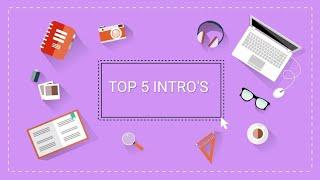 Top 5 Intro Template No Text + Free Download + No Copyright  2018