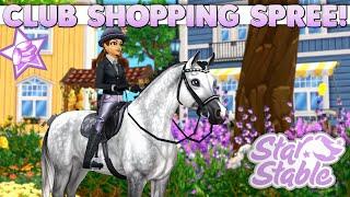 Star Stable - Club Horses and Outfits Shopping Spree! ️