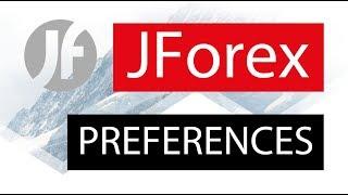 JForex 3 ● FOREX Trading Platform × Preferences