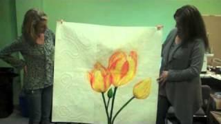 Behind the scenes of Quilting Arts TV with Ana Buzzalino