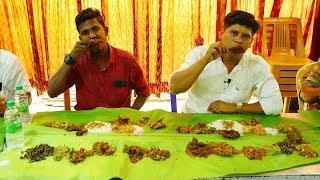 Tasting 25 Non Veg Items at a Same Times In UBM Hotel Perundurai | Village Food Channel