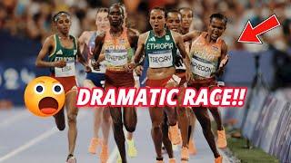 Dramatic! Faith Kipyegon Disqualified in Women's 5000m Final Paris Olympics