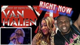 THIS IS MOTIVATION!!!   VAN HALEN - RIGHT NOW (REACTION)