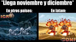 *Llega noviembre y diciembre*....... Metal Slug #meme