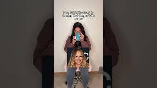 how celebrities react to burning their tongue with hot tea #impressions