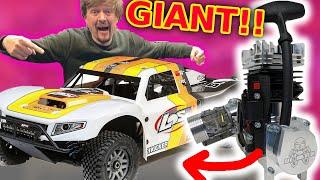 GIANT RC Car gets MASSIVE Race Engine (6x power)