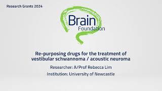 Brain Foundation 2024 - A/Prof Rebecca Lim