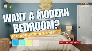 2024’s Top 60 Modern Bedroom Color Ideas You’ll Love!