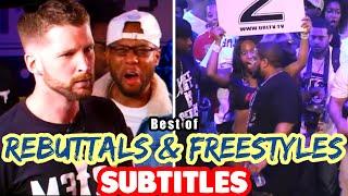 Best Rebuttals And Freestyles In Battle Rap SUBTITLES | Masked Inasense