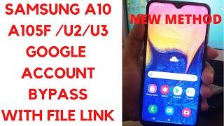 WOW::Samsung A10 SM-A105F/u2/u3 Google Lock Bypass 100%ok Solution New Method (cell phone )
