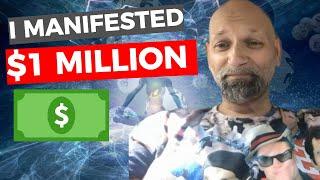 Manifested WINNING $1 MILLION! Lottery Win Interview with Niles Malvasia