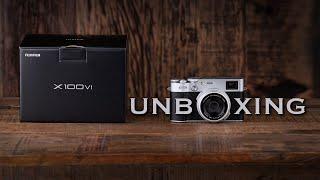 Silver Fujifilm X100VI Unboxing Video