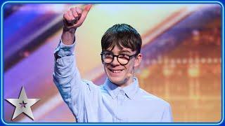 Teen comedian Jacob Sayer has a bright future ahead of him! | Auditions | BGT 2025