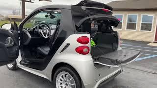 2013 Smart Fortwo Passion Cabriolet with 60k miles priced at $5930