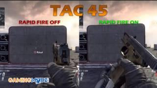 Pistol Rapid Fire in Black Ops 2 on PS3