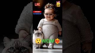 Wonderful and Cute Chubby Baby Fashion Show️#shorts #shortvideo #baby #piupiu #cute