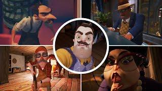 Hello Neighbor 2 - ALL BOSSES + ENDING [All DLCs] (4K60)