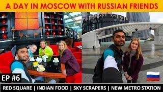 A Day in Moscow With Russian Friends | Red Square | Indian Food