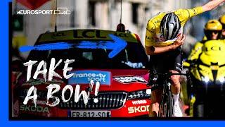 Dominant Pogacar Takes a Bow! | 2023 Paris-Nice - Stage 8 Highlights | Eurosport