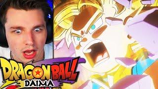 OFFICIAL "DRAGON BALL DAIMA" TRAILER REACTION!! (its peak)