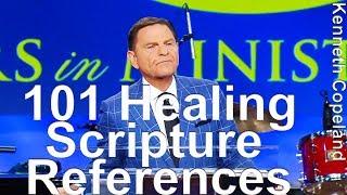 101 HEALING SCRIPTURE VERSE References - Kenneth Copeland reads Keith Moore's "GOD's Will To Heal"