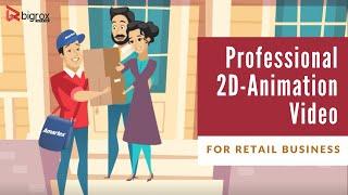 Marketing video production | Animated videos for retail business, Bigrox Media