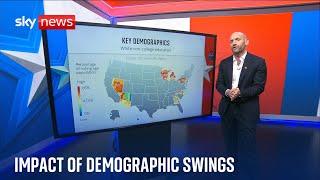 How could demographics decide who wins the White House? | US Election