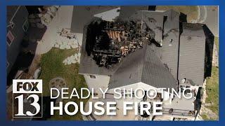 Neighbors baffled by fatal shooting, house fire in North Ogden