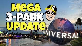 3 Park Update ~ Epic, Universal Studios & Islands of Adventure  #epicuniverse