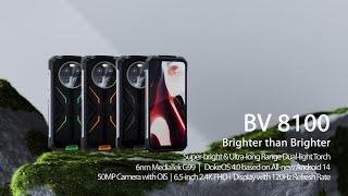 Blackview BV8100 Official Introduction: Brighter than Brighter | Super-bright Dual LED Flashlights