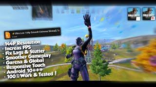  Ultra Low 144p Smooth Extreme Config in COD Mobile | CODM Config Update