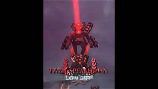 Titan Speakerman Full Power Vs Skibidi Verse #skibiditoilet #viral #fyp