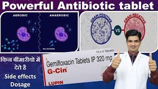 Best Powerful Antibiotic tablet | Gemifloxacin 320 mg tablet