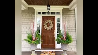 CHRISTMAS PORCH DECOR IDEAS!!!#homeinteriorinspo