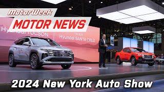 What's New from the 2024 New York Auto Show | MotorWeek Motor News