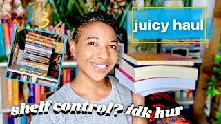 hauling 20 juicy books by Black authors│chaos and clownery