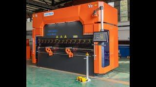 RAYMAX CNC PRESS BRAKE MACHINE RX-H32125 With ESA VIS875 8+1 Axis. Hybird Plus Servo Drive Function