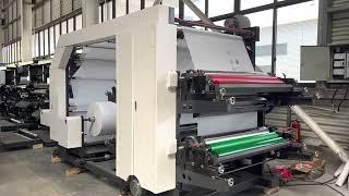 4 color non woven flexo printing machine