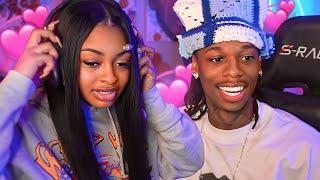 Quan & Khia Play WHISPER Challenge LIVE..