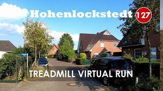 Treadmill Virtual Run 127: Hohenlockstedt, Schleswig-Holstein, Germany