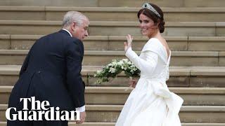 First glimpse of Princess Eugenie's wedding dress