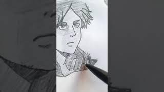 eren yeager #anime #shorts #aot #art #erenyeager #erenart #fanart